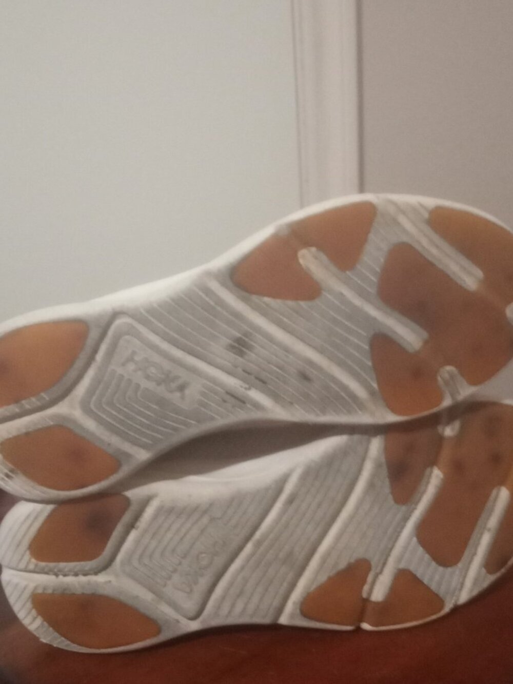 Hoka One One Solimar Shoes Womens Size 11B Beige Pink Running Sneakers Low Top - Picture 3 of 12